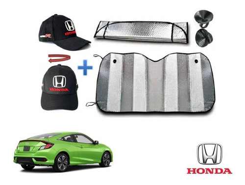 Gorra +sombra Parasol Cubresol Honda Civic Coupe 2016 A 2020