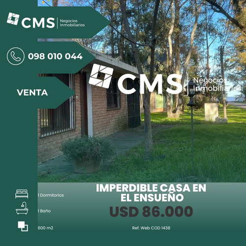 Venta De Casa En El Ensueño, Colonia.