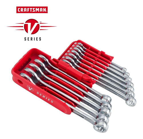Juego De Llaves Combinadas Craftsman V-series 12 Piezas