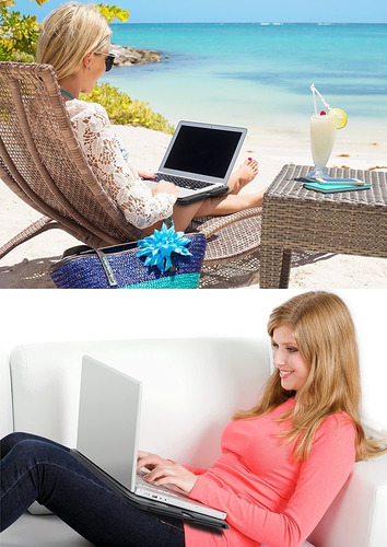 Funda Gris Para Notebook De Hasta 15.6 In, Protectora