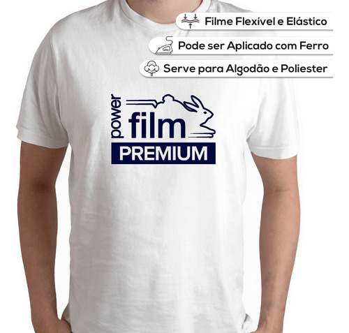 Filme De Recorte Power Film Premium A3 Azul Marinho - 5 Fls