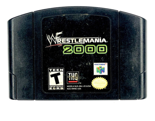 Wwf Wrestlemania 2000 -- Juego Original Nintendo 64
