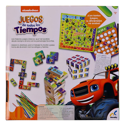 Jogo de tabuleiro Novelty Nickelodeon The Times Nick