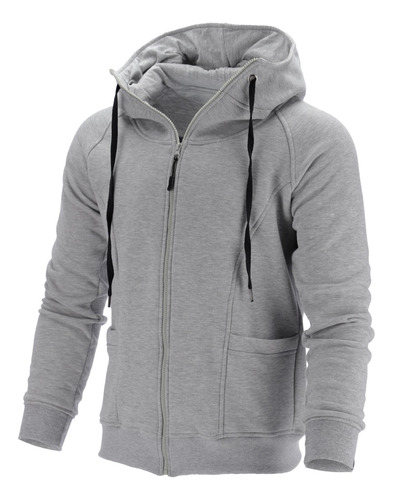 Buzo Campera Con Capucha Slimfit Buzo Hoody Entallada A04