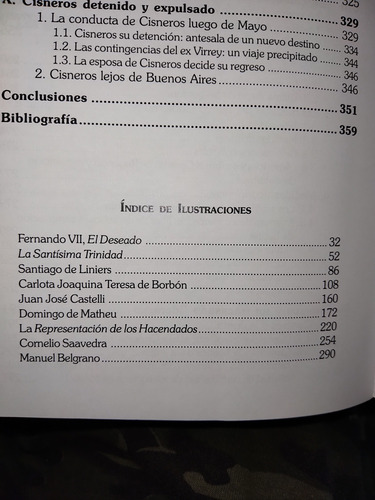 El Fracaso De Cisneros Y La Revolución De Mayo (Usado)