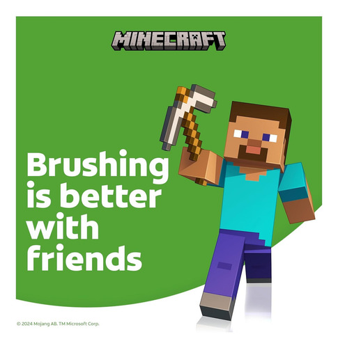 Colgate Pasta De Dientes Niños Fluoruro Anticaries Minecraft