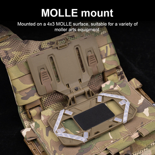 Soporte Para Teléfono, Chaleco Plegable Molle Tactical Navig