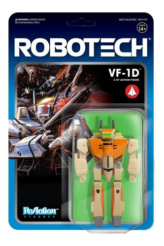 Figura Robotech Vf-1d Reaction Super 7