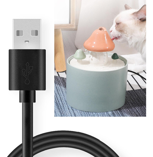 Dispensador Automático De Agua Para Mascotas, Plato 11x14cm