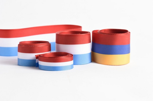 Imagen 2 de 2 de Cinta Bandera Extranjera 10mm Cordón De Oro X 10 Mts