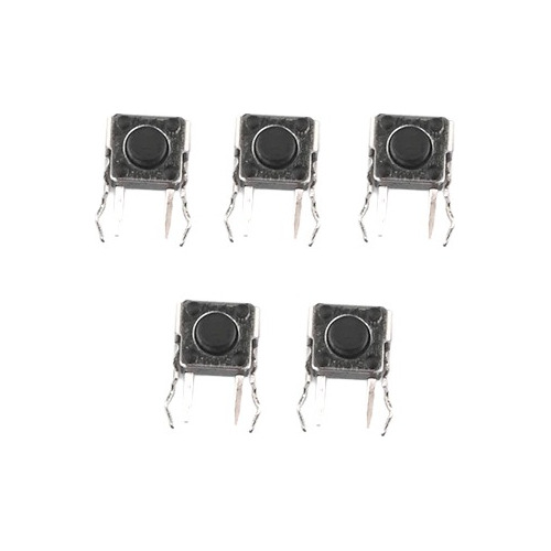 Boton Pulsador Push Button Tact Switch 6x6x4.5mm Pack X5