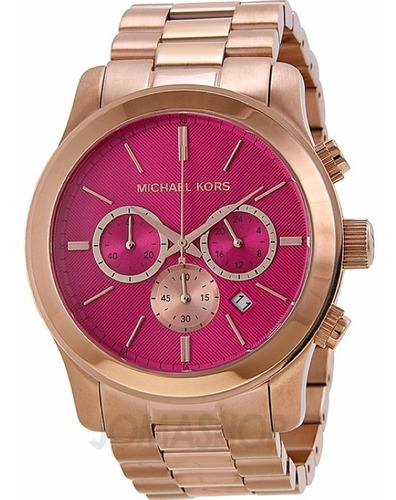 Relógio Michael Kors Mk5931 Rose Pink Original Completo