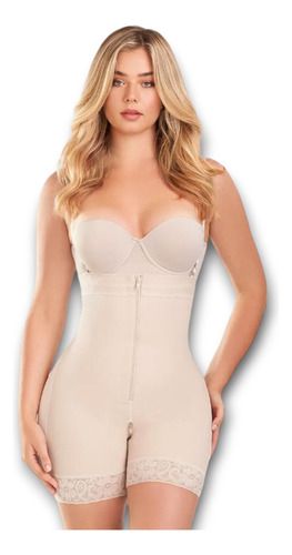 Faja Strapless Tipo Short Con Cierre Ann Chery 1102