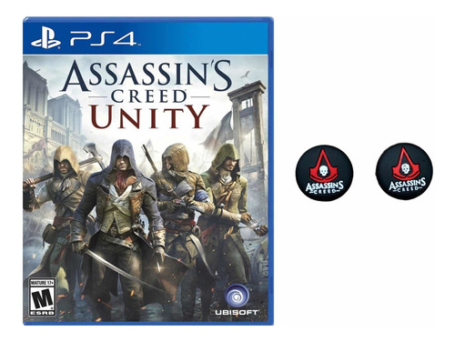 Assassins Creed Unity Para Ps4 Nuevo Y Fisico +  2 Grips