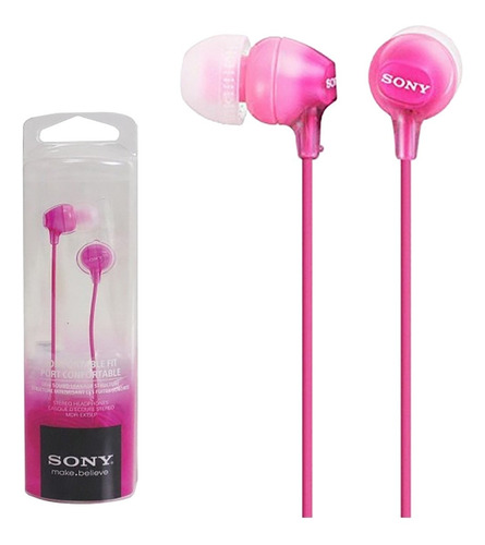 Auriculares In Ear Sony Mdr-ex15lp Fidelidad Y Calidad Gtia!