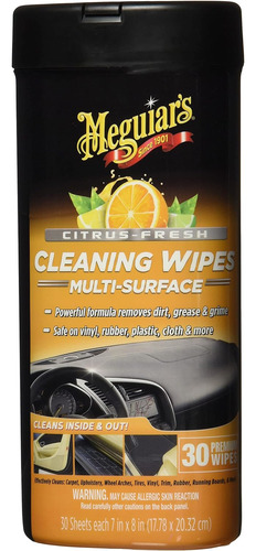 Toallitas De Limpieza Citrus-fresh Para Superficies Interior