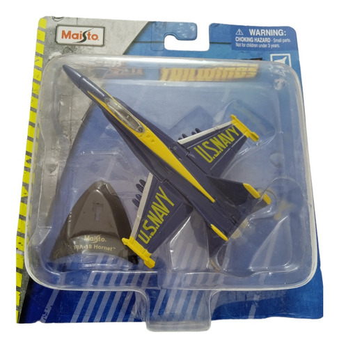 Avión Caza Coleccionable. F/a-18 Hornet. Escala (1:144) 