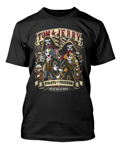 comprar Polera Tom Y Jerry Amigos Moda Niño Niña Infantil