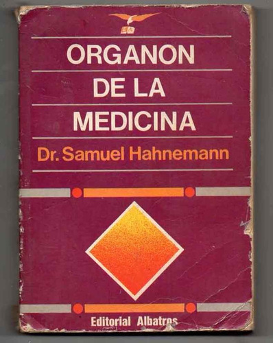 Organon De La Medicina - Samuel Hahnemann Usado