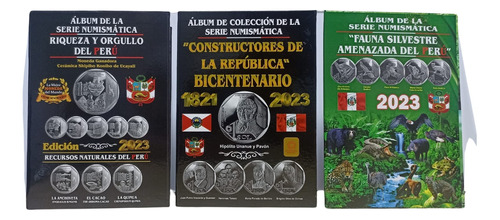 Album De Monedas Coleccion Del Peru