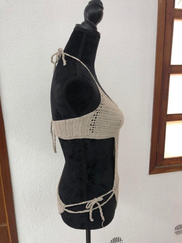 Imagen 3 de 3 de Traje De Baño Crochet