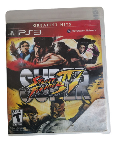 Super Street Fighter 4 Play Station 3 Ps3 (Usado)
