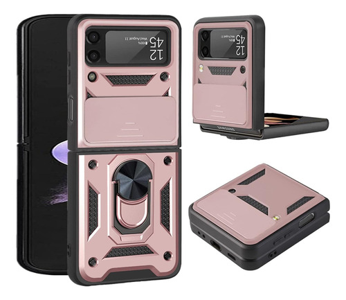 Funda Para Samsung Galaxy Z Flip 3 Xbs Color Rosa