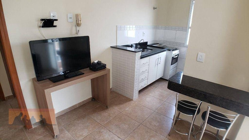 Imagem 10 de 19 de Kitnet Com 1 Dormitório Para Alugar, 25 M² Por R$ 1.500,00/mês - Cidade Universitária - Campinas/sp - Kn1114