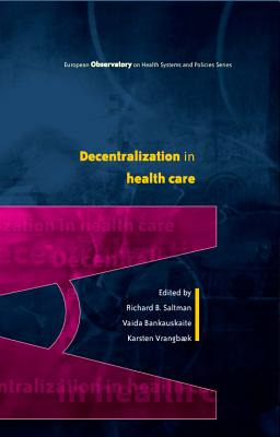 Libro Decentralization In Health Care: Strategies And Out...