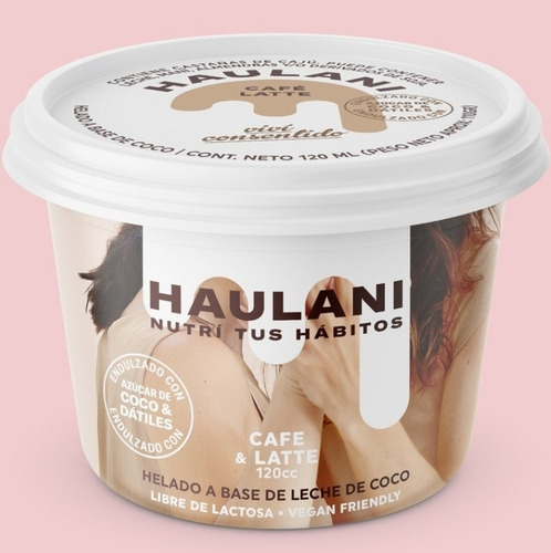 Helado Vegano Haulani X 120 Cc
