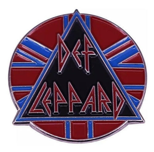 Pin Broche Piocha Def Leppard Bandas De Rock