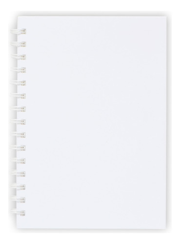 Cuaderno Blanco Tapa Flexible A5 (15x21) 80 Hojas Ecologico 