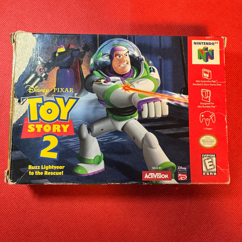 Toy Story 2 Nintendo 64 N64 Original En Caja