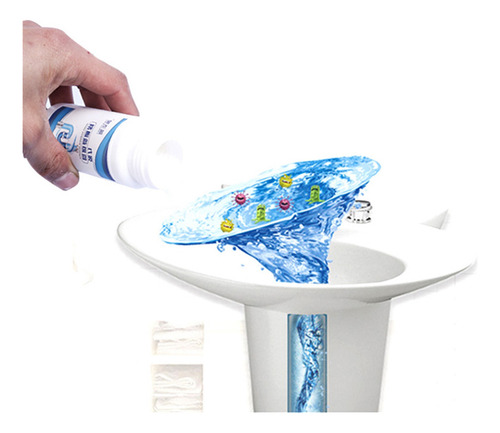 Limpiador En Espuma En U Para Inodoro, Lavadora, Lavabo, Dra