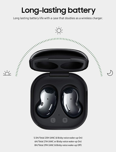 Auriculares Inalámbricos Samsung Galaxy Buds Live True, Vers