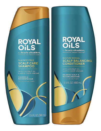 Head & Shoulders Royal Oils Juego De Champú Y Acondicionador