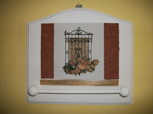 Porta Repasadores ( Vintage ) Decorativo, Artesanal,