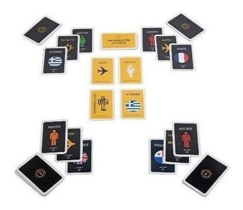 Imagen 2 de 4 de Espionaje Juego De Cartas Espia Secreto Yetem