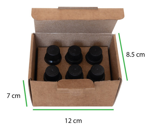 Caja De Con 6 Aceites Esenciales Para Difusor