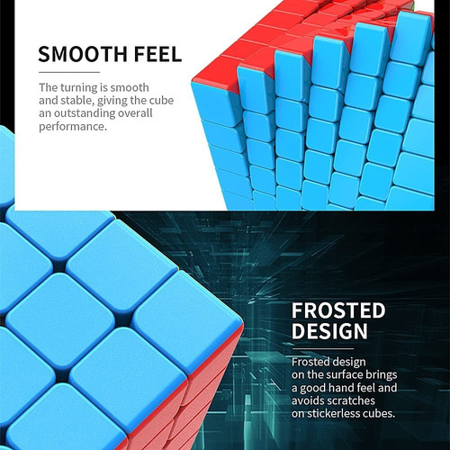 Moyu Meilong Speed Cube 7x7 Stickerless Meilong Puzzle ...