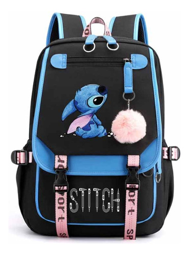 Bolsas Para Niños, Mochilas Escolares Grandes Para Niñas Ado Color Azul