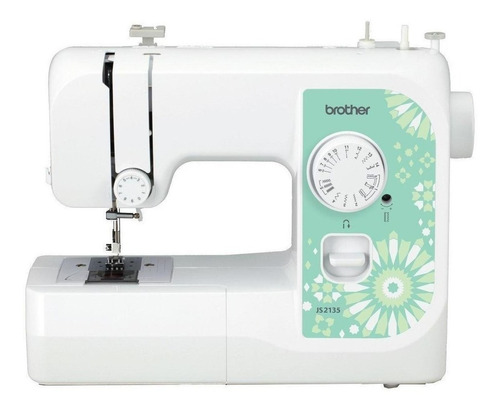 Imagen 1 de 4 de Máquina de coser recta Brother JS2135 portable blanca 220V - 240V