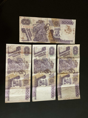 Billetes Cuahtemoc 50 Mil Pesos