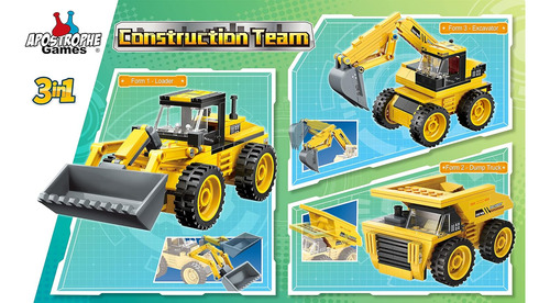 Apostrophe Juegos 3 En 1 Construcción Del Equipo De Construc