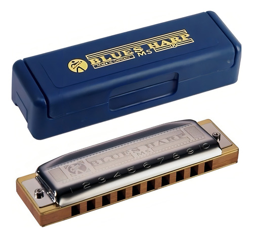 Armonica Hohner Blues Harp C/estuche En Fa F