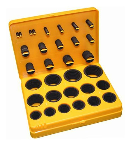 Viton O-ring Kit, Black, Viton, 90a Durometer, 30-sizes