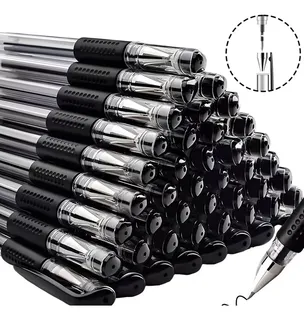 Lapiceros Gel Boligrafo Pluma Escolar Papeleria Oficina100pz