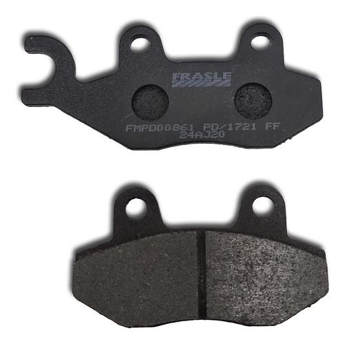 Pastillas De Freno Fras-le Para Honda Cbx 250 Twister 01/09