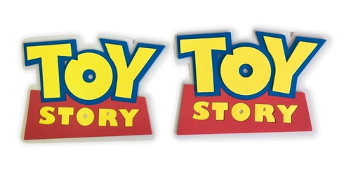 Figura Letrero Toy Story De Fomi Tipo 3d Tamaño Mediano