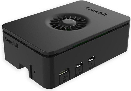 Kit De Inicio Canakit Raspberry Pi 5 Pro, Negro Turbina (edi